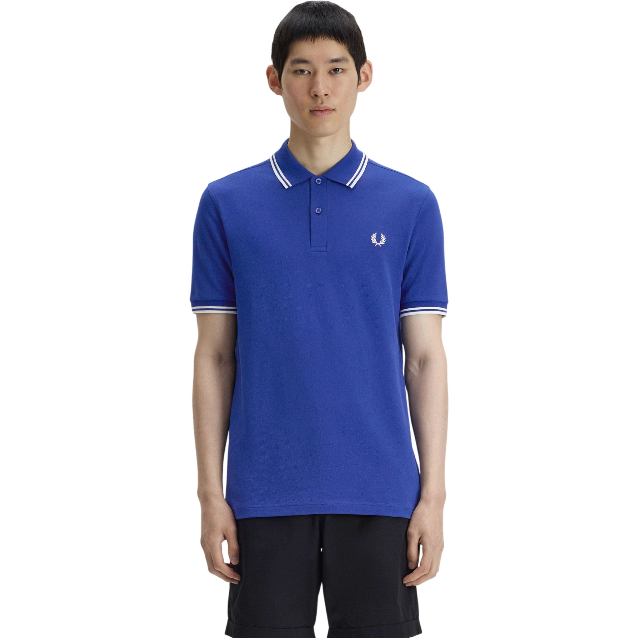 Fred Perry T-shirts and Polos China Blue