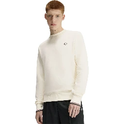 Fred Perry Sweaters Cream