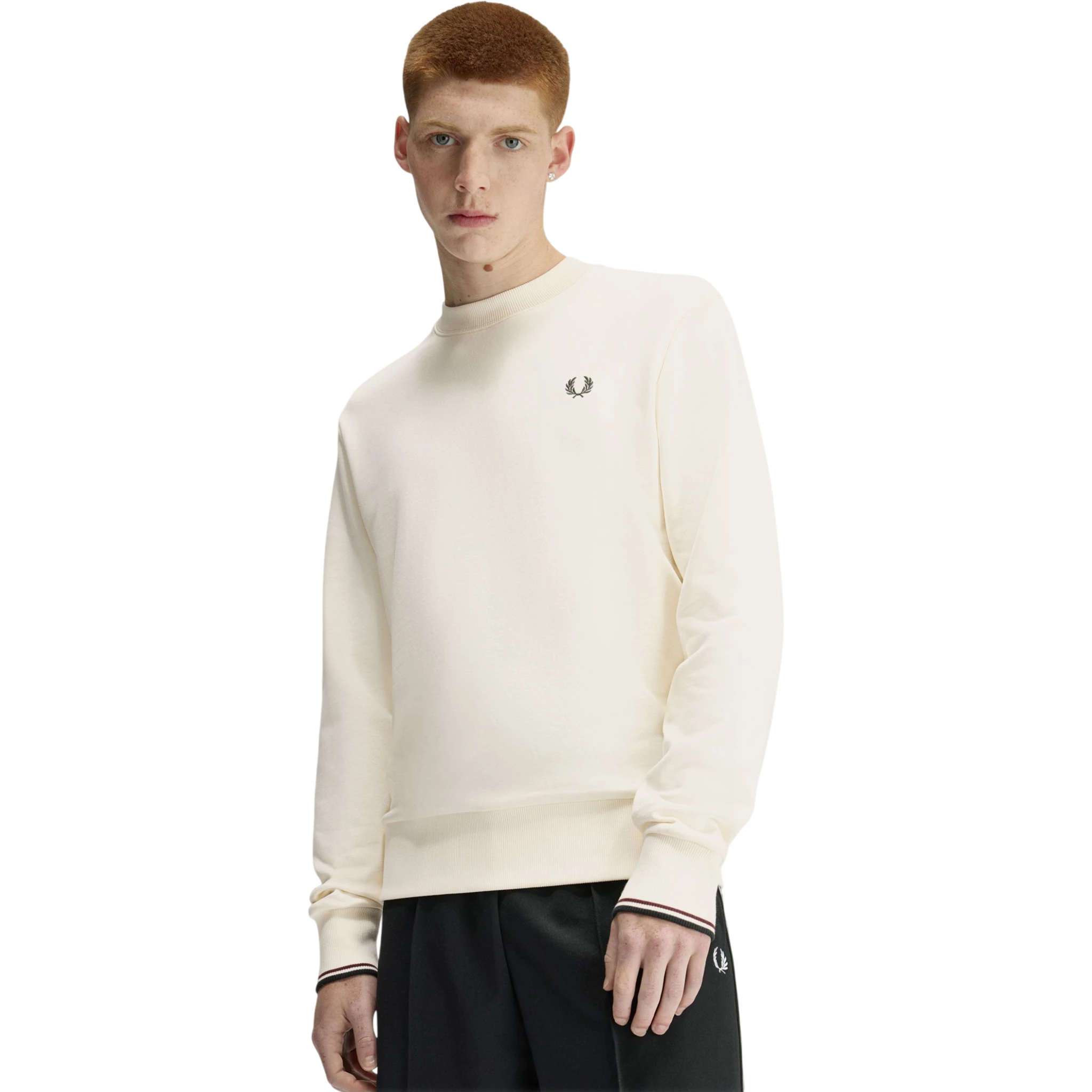 Fred Perry Sweaters Cream
