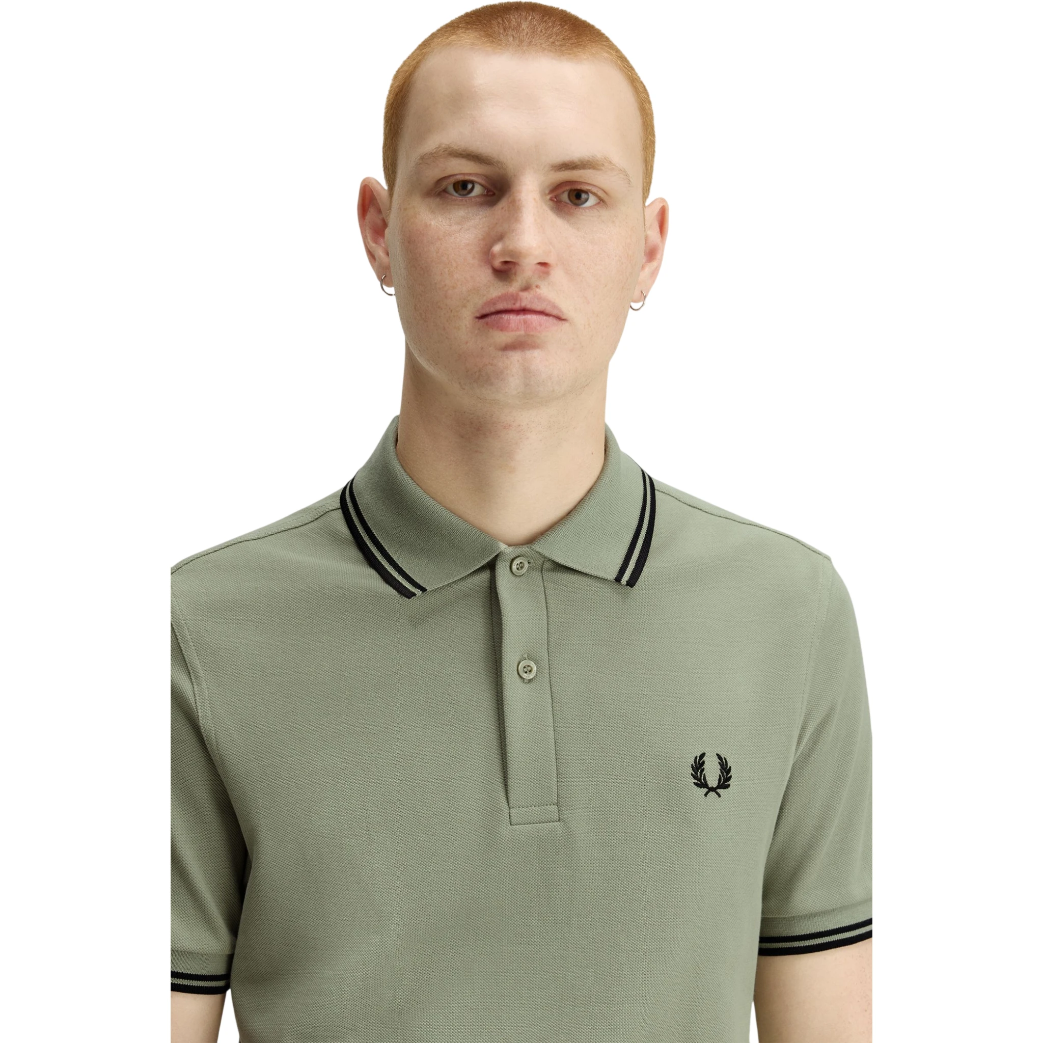 Fred Perry T-shirts and Polos Green