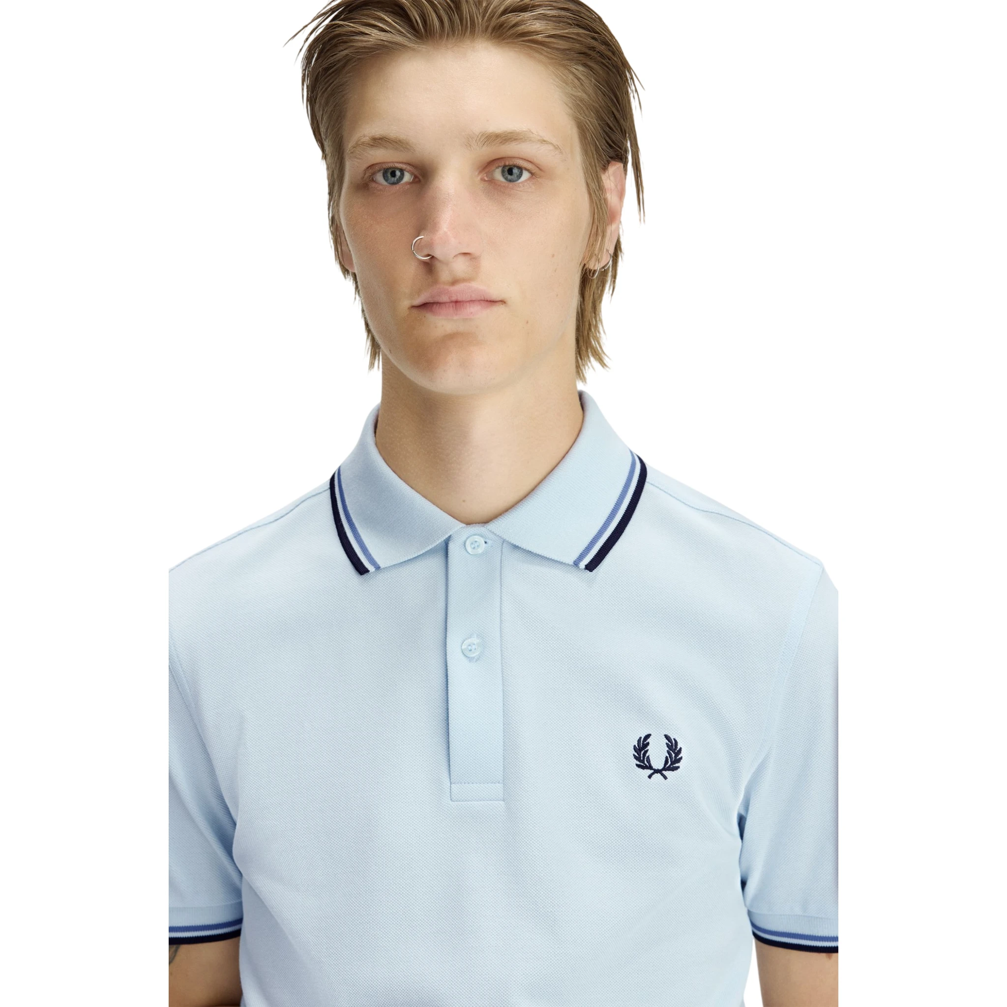 Fred Perry T-shirts and Polos Azure