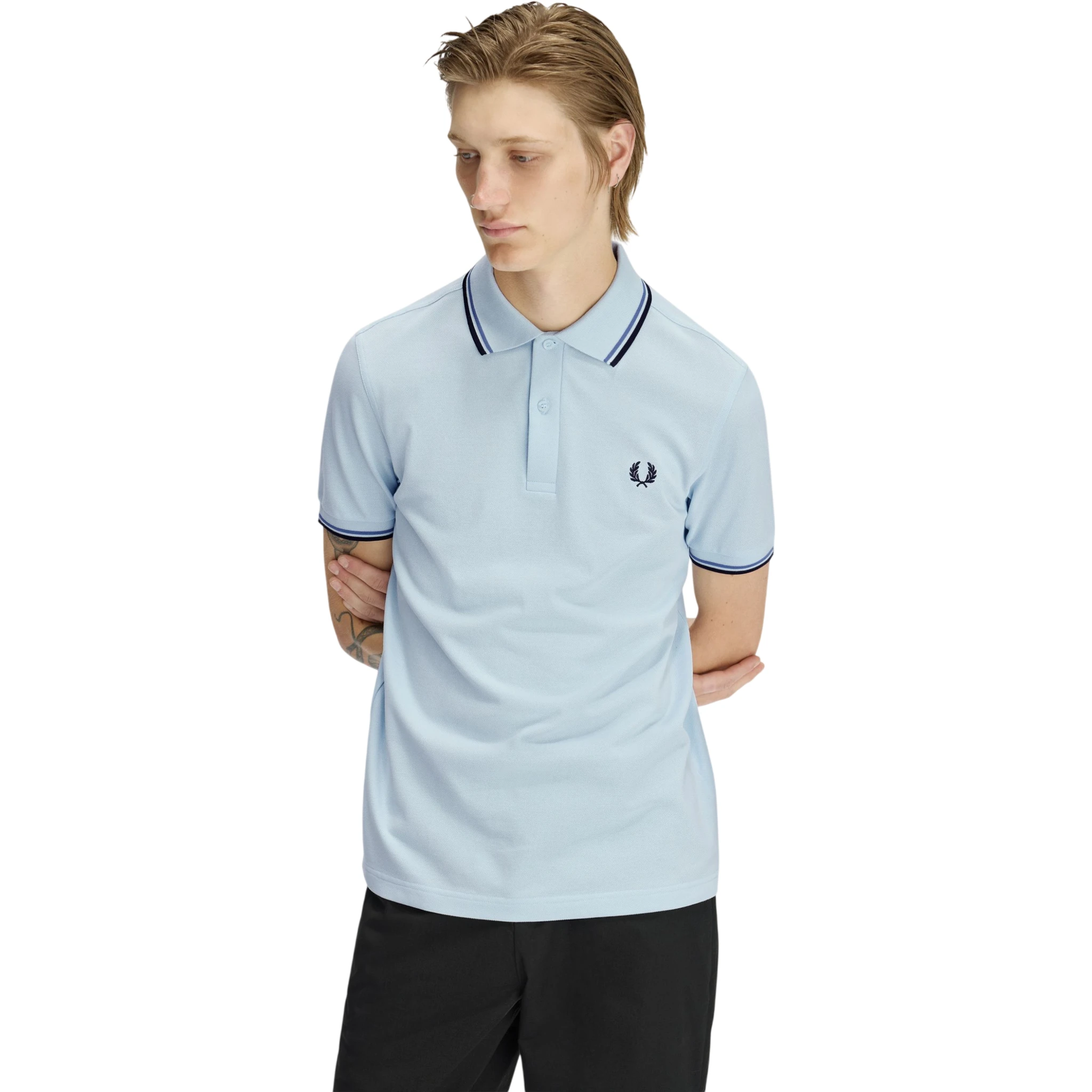 Fred Perry T-shirts and Polos Azure