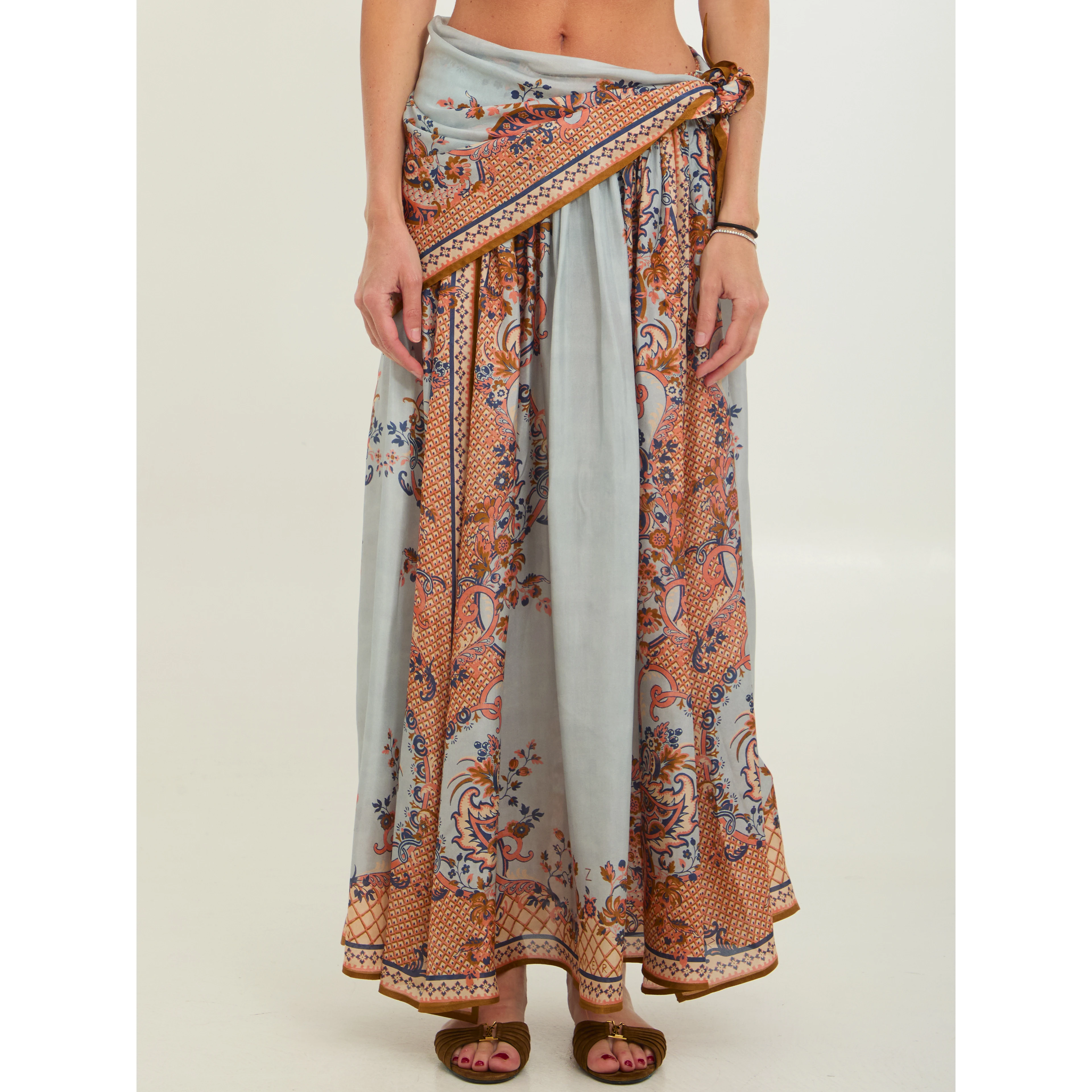 Mahon Waisted maxi dress