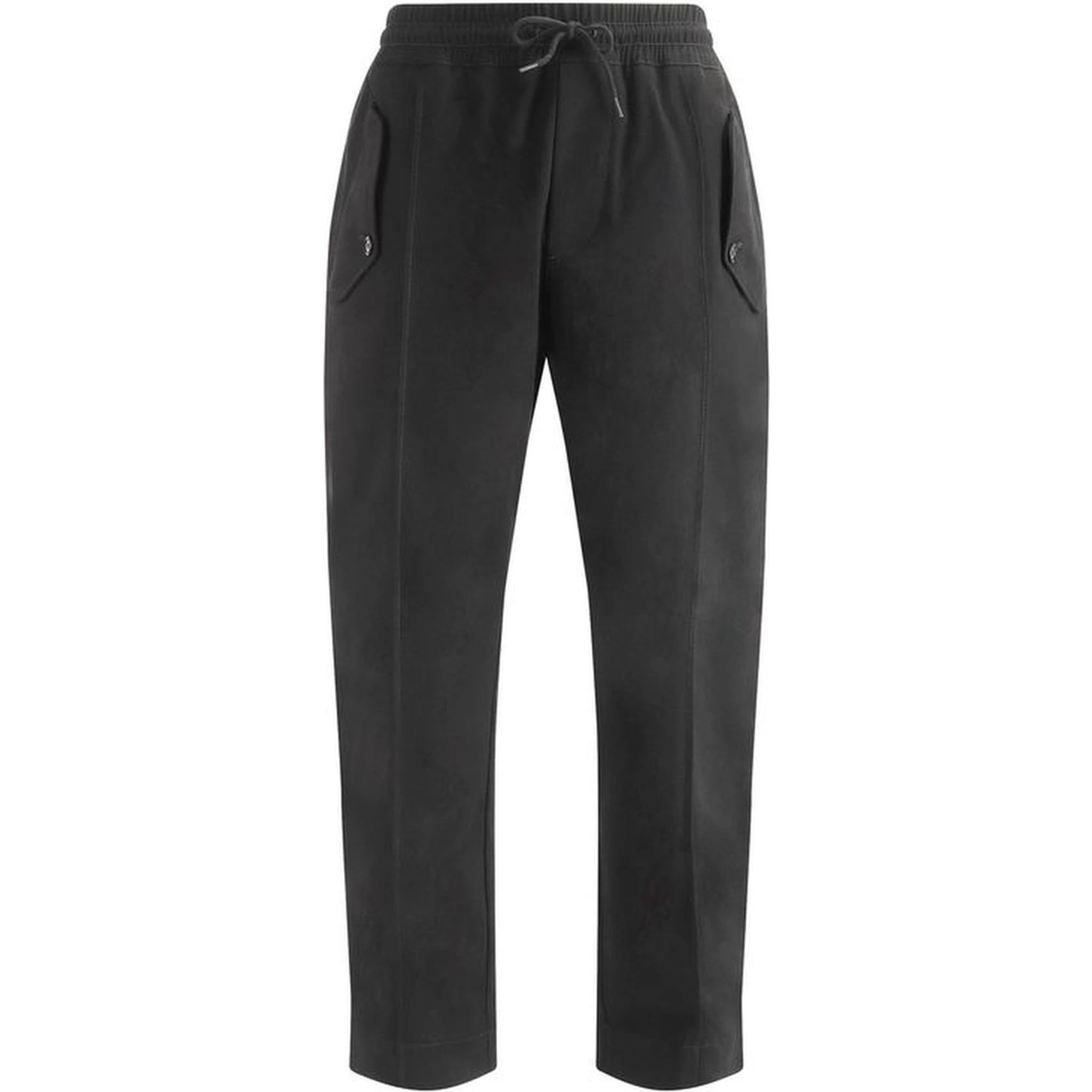 Black Cotton Joggers (Workout Pants)