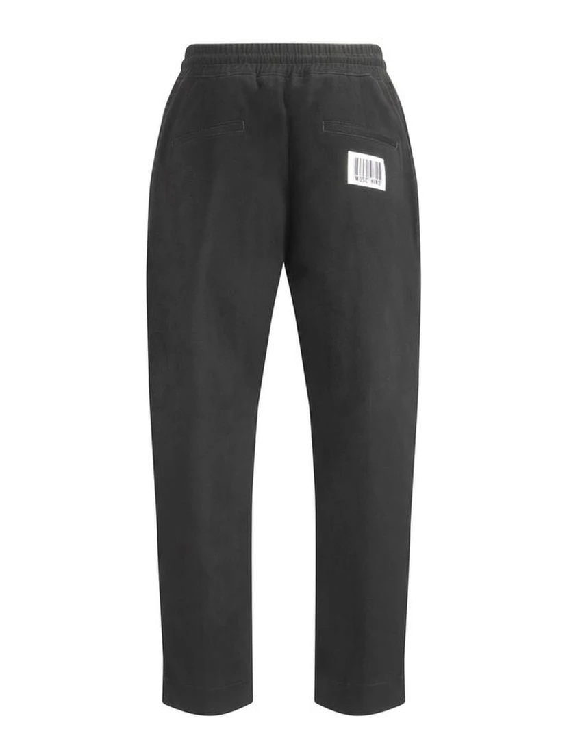 Black Cotton Joggers (Workout Pants)