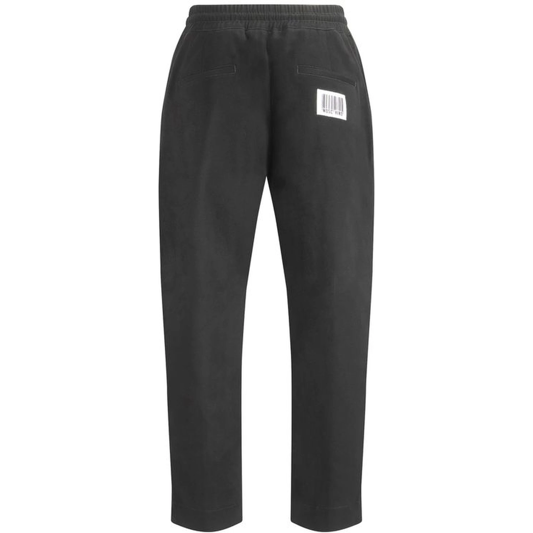 Black Cotton Joggers (Workout Pants)