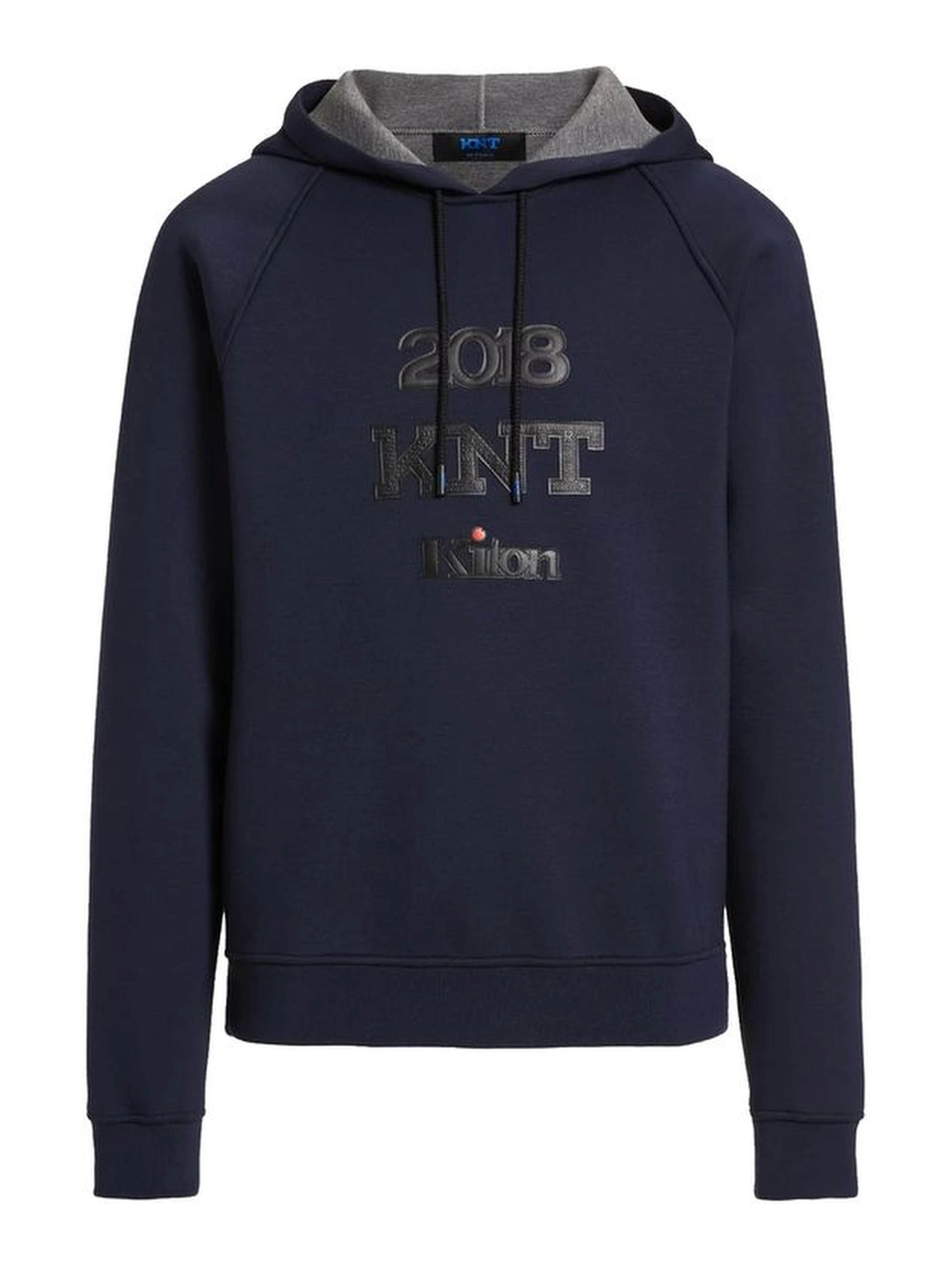 Blue Elastane Sweatshirt