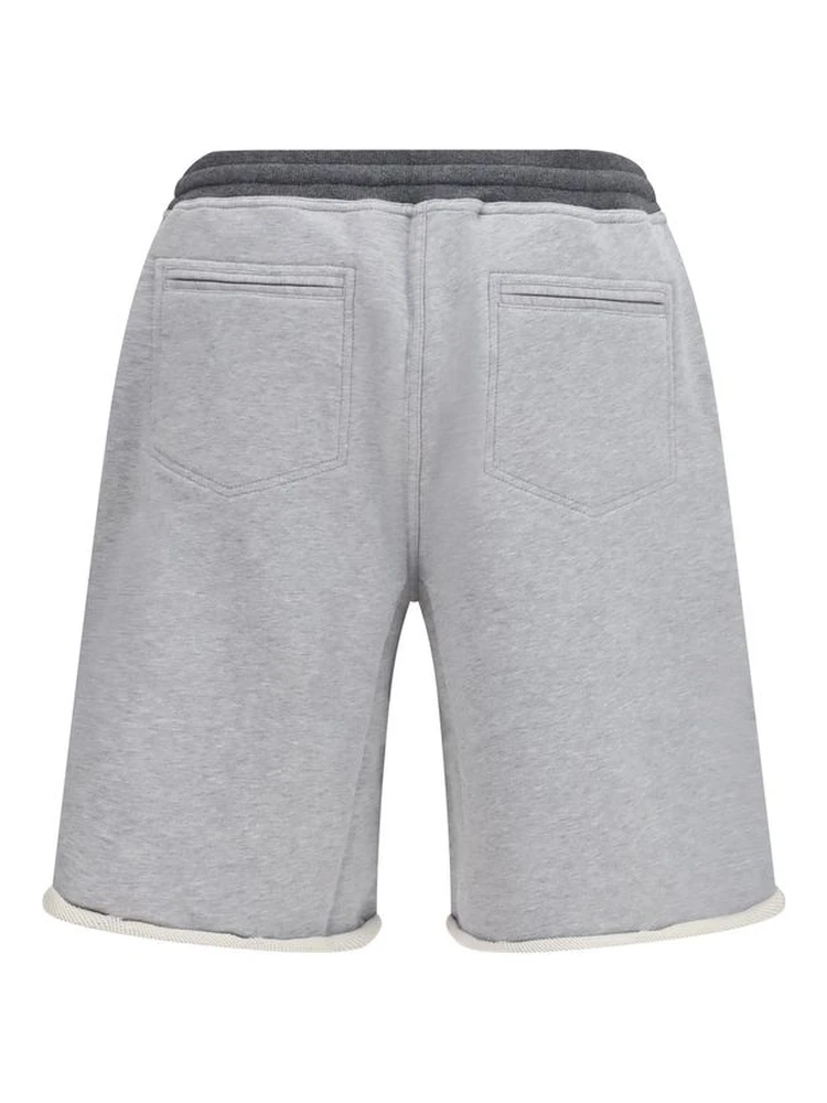 Gray Cotton Bermuda Shorts alternative