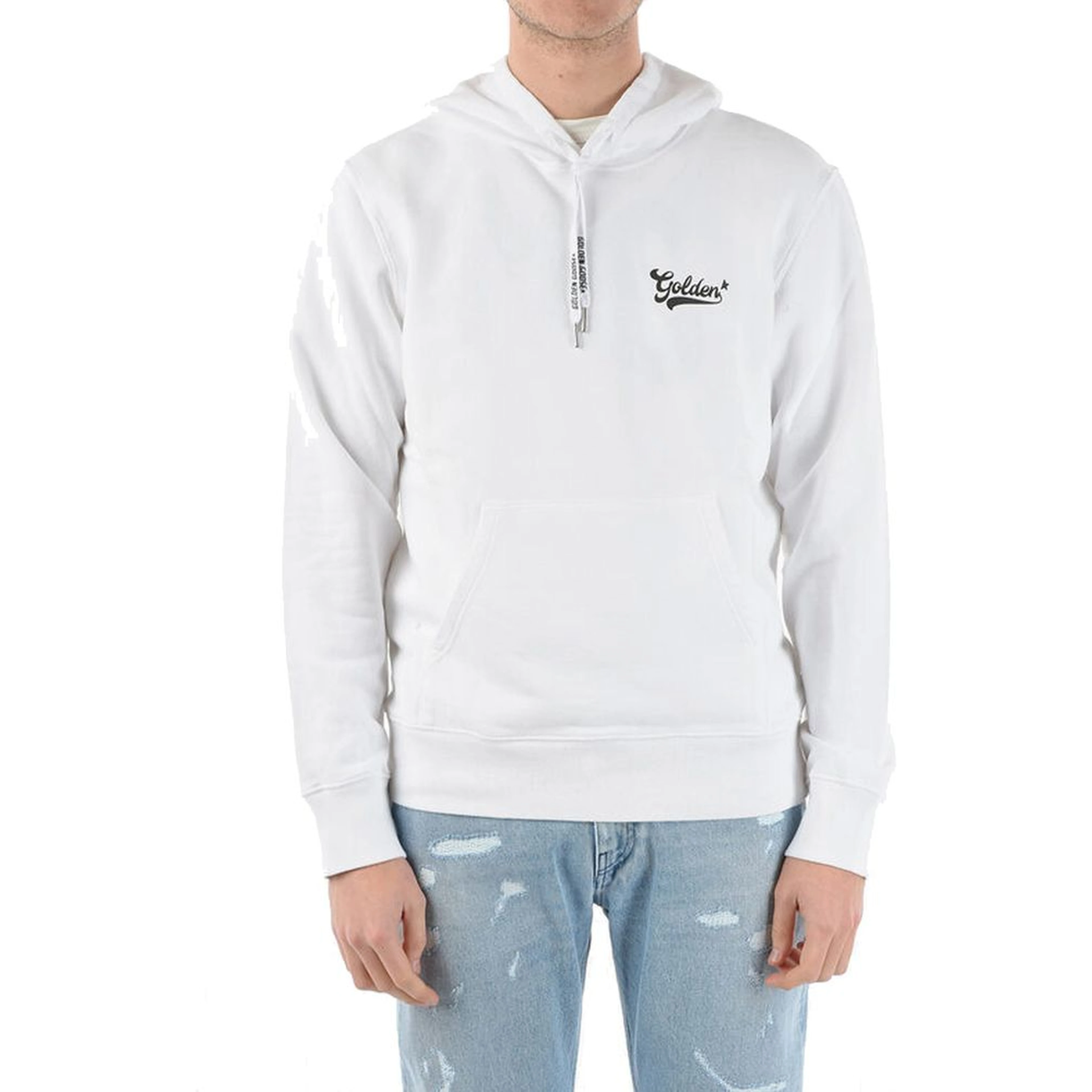 White Cotton Sweatshirt