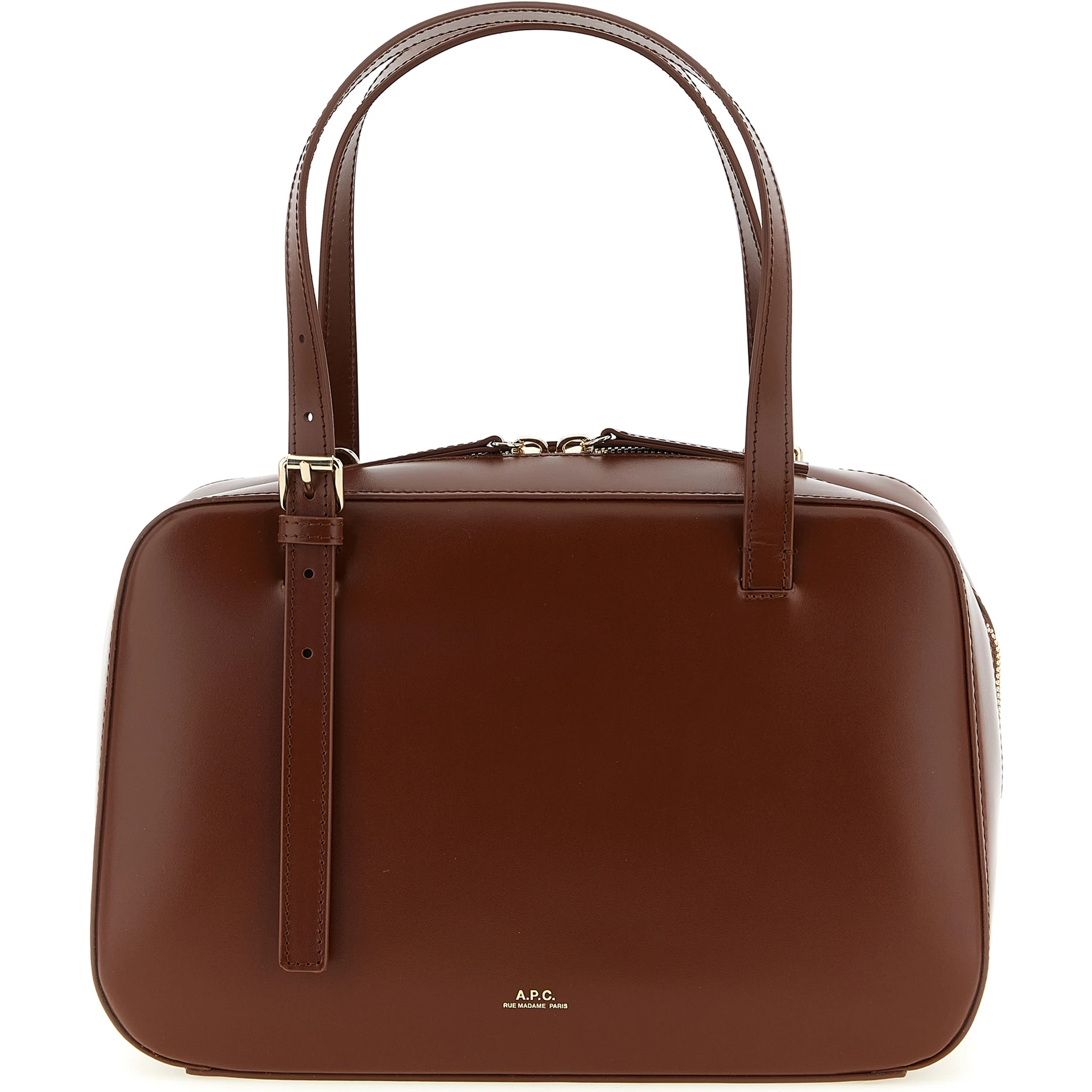 Brown Cowhide Handbag