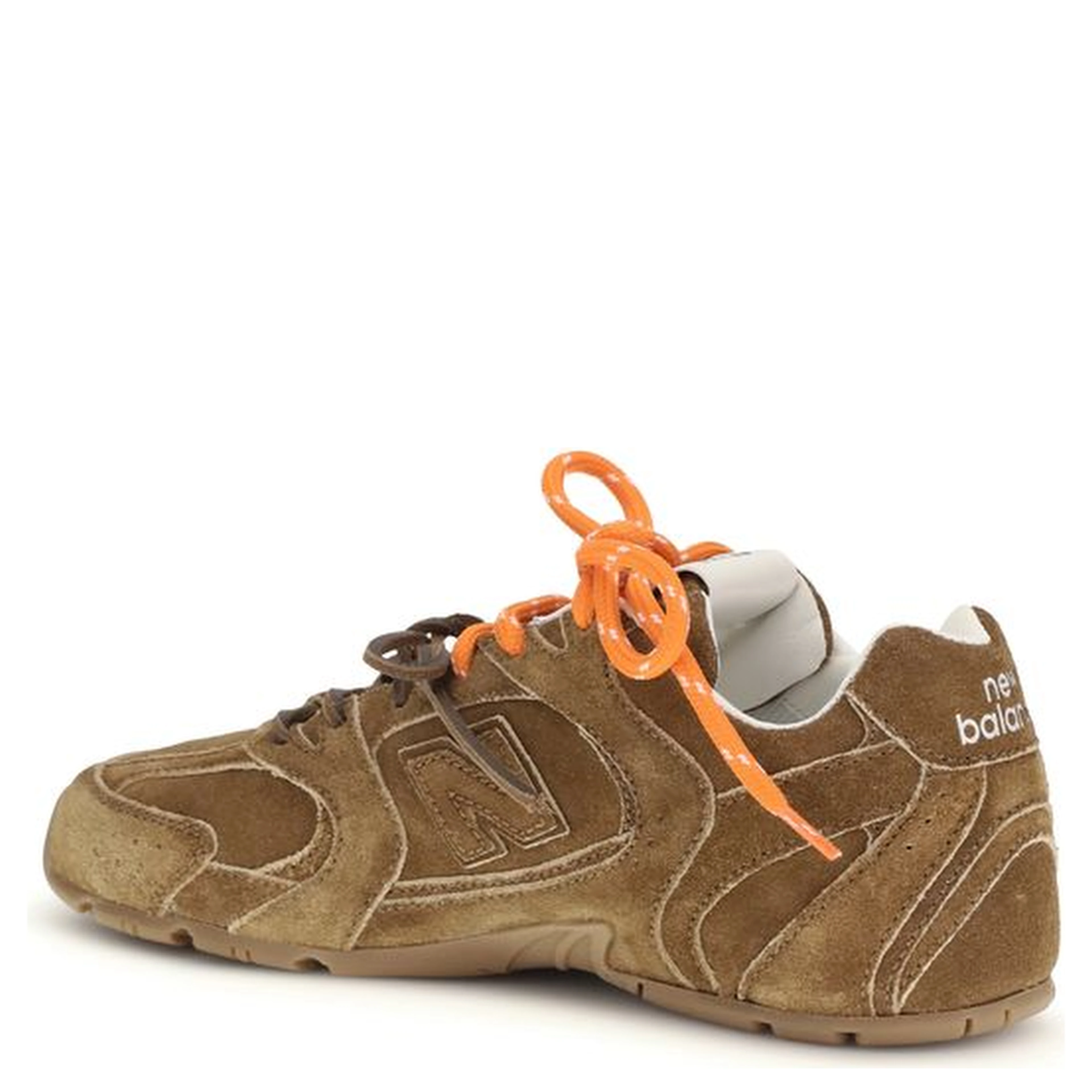 Brown Calf Leather Bos Taurus Athletic Sneakers