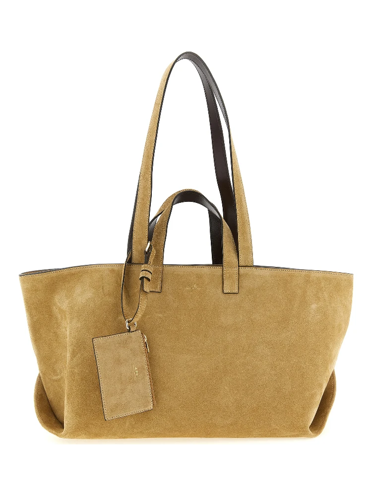 Brown Cowhide Tote Bag