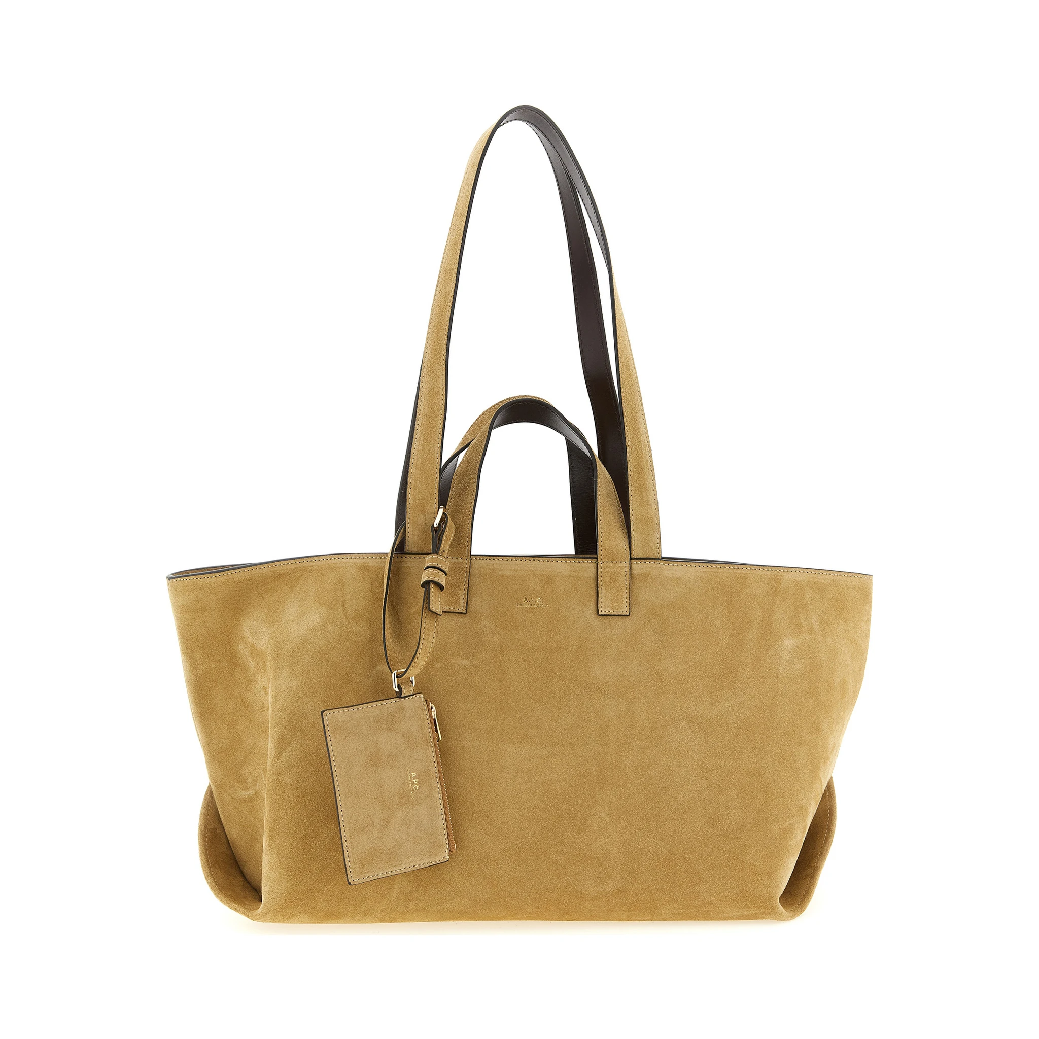 Brown Cowhide Tote Bag