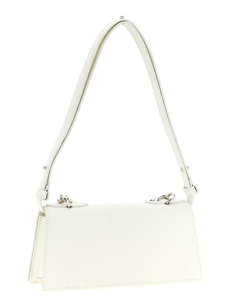 White Calfskin Shoulder Bag alternative