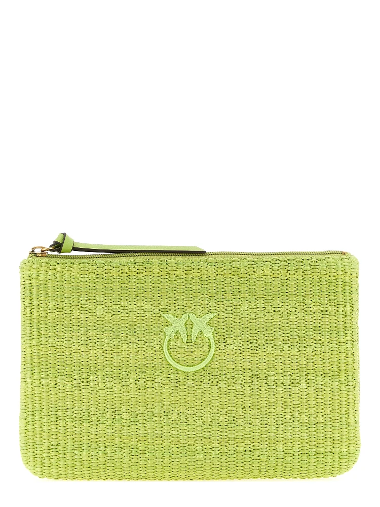 Bicolor Polypropylene Clutch Bag