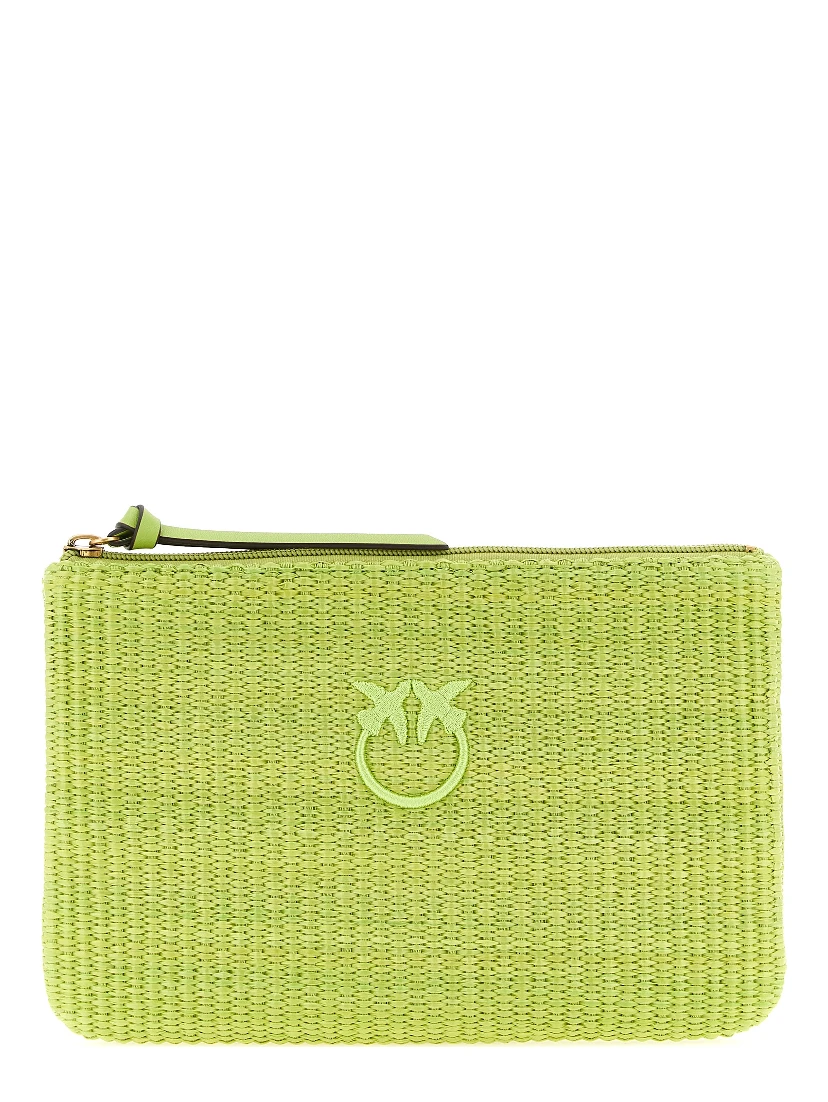 Bicolor Polypropylene Clutch Bag