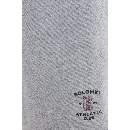 Gray Cotton Bermuda Shorts