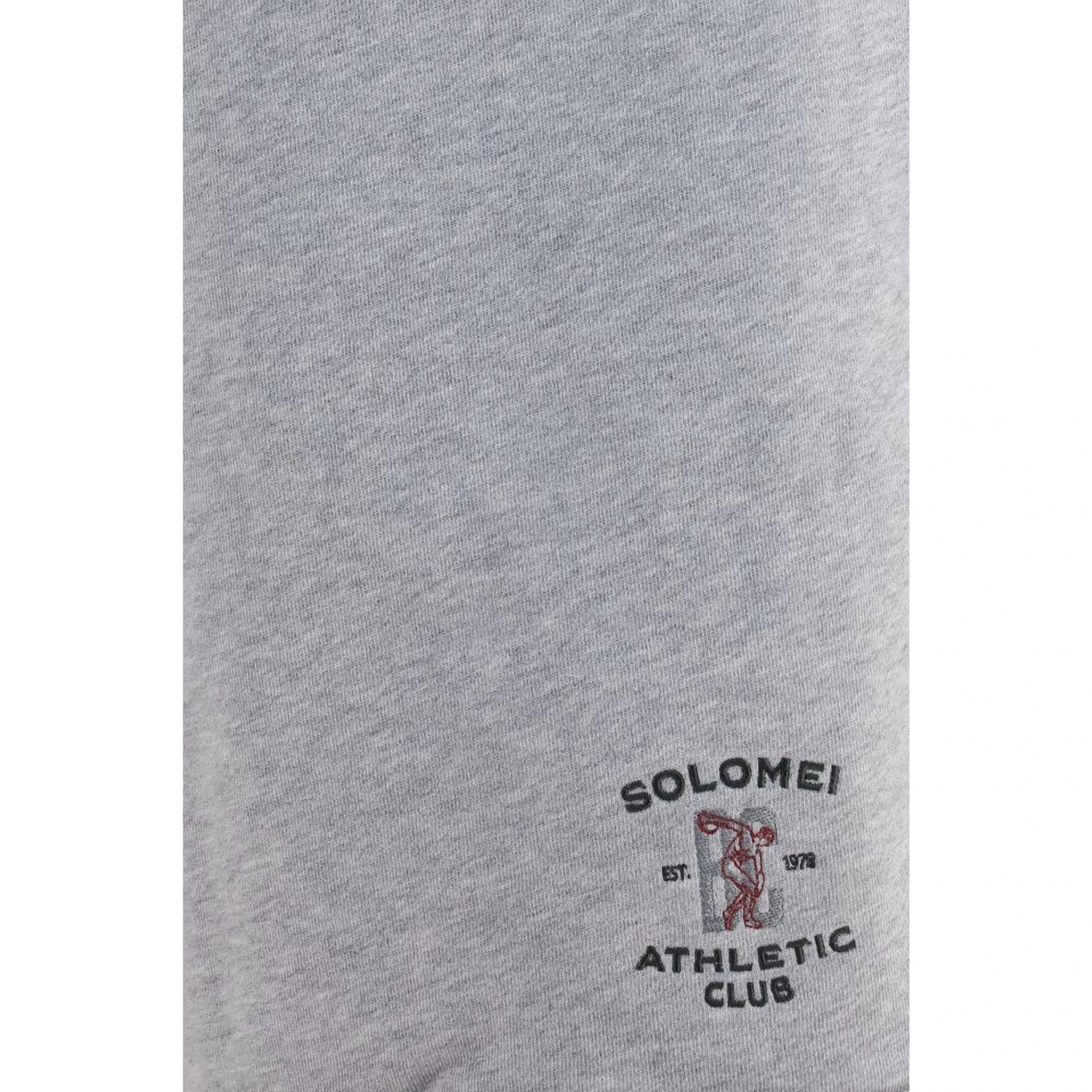 Gray Cotton Bermuda Shorts