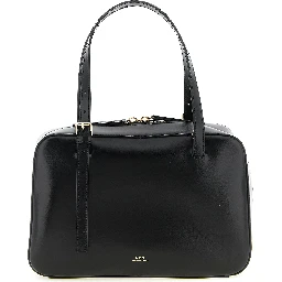 Black Cowhide Handbag