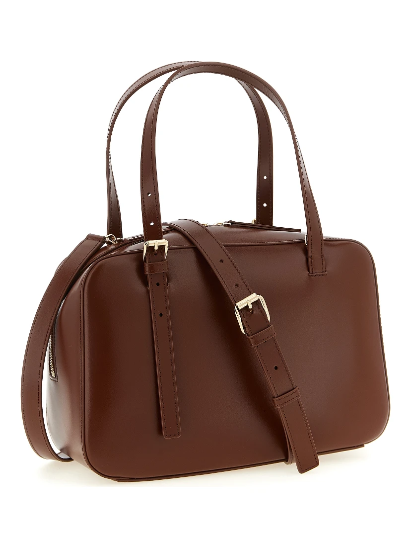 Brown Cowhide Handbag
