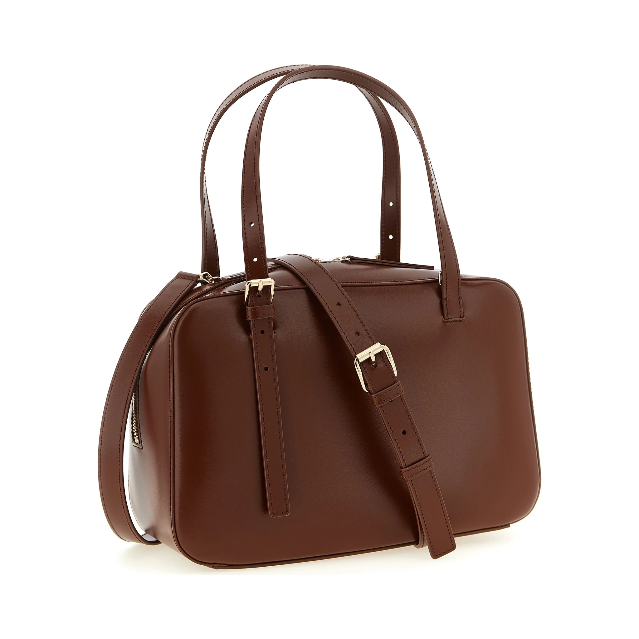 Brown Cowhide Handbag