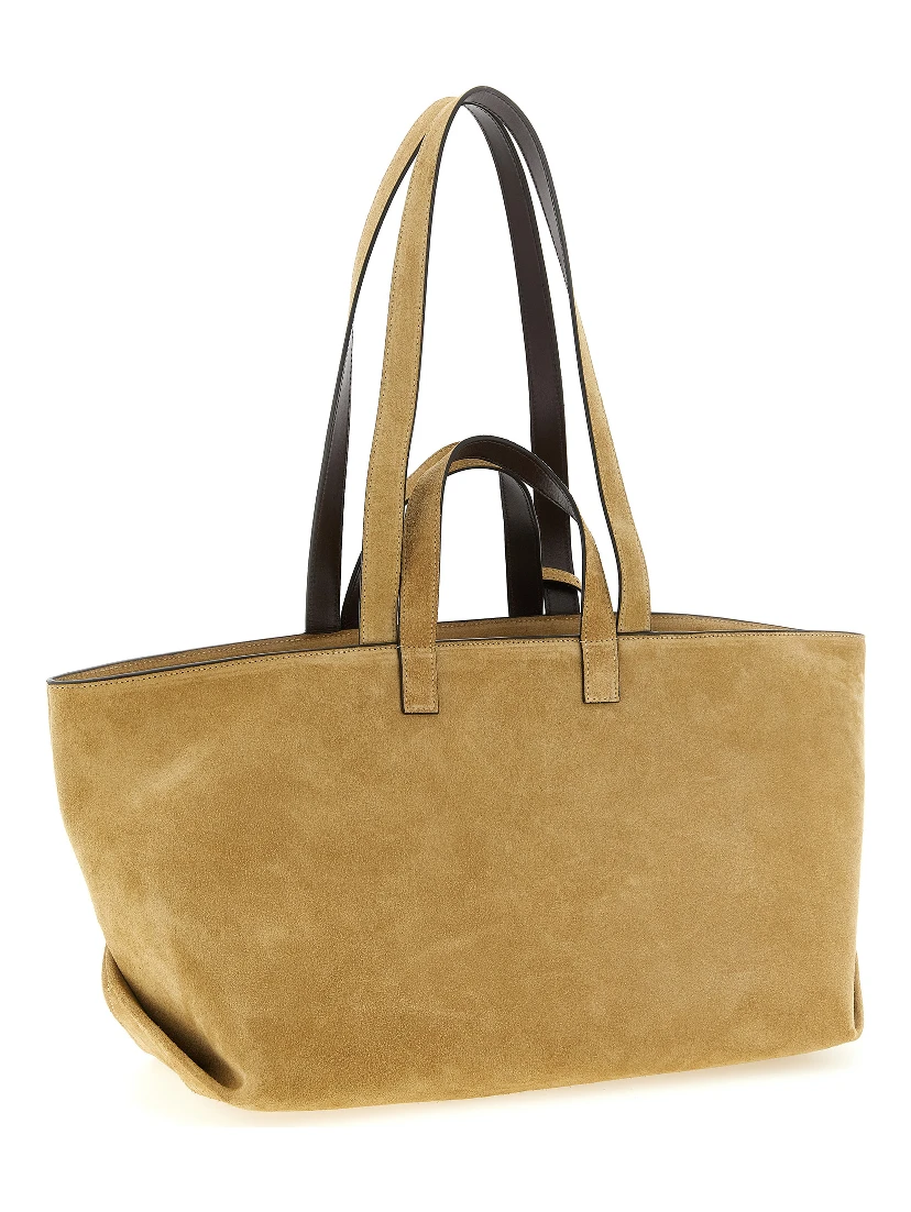 Brown Cowhide Tote Bag