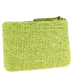 Bicolor Polypropylene Clutch Bag