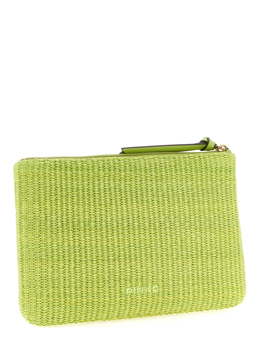 Bicolor Polypropylene Clutch Bag