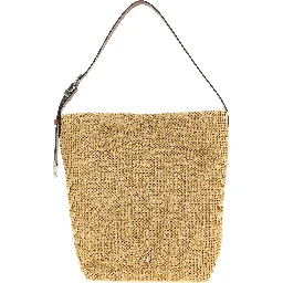 Multicolor Cowhide Shoulder Bag