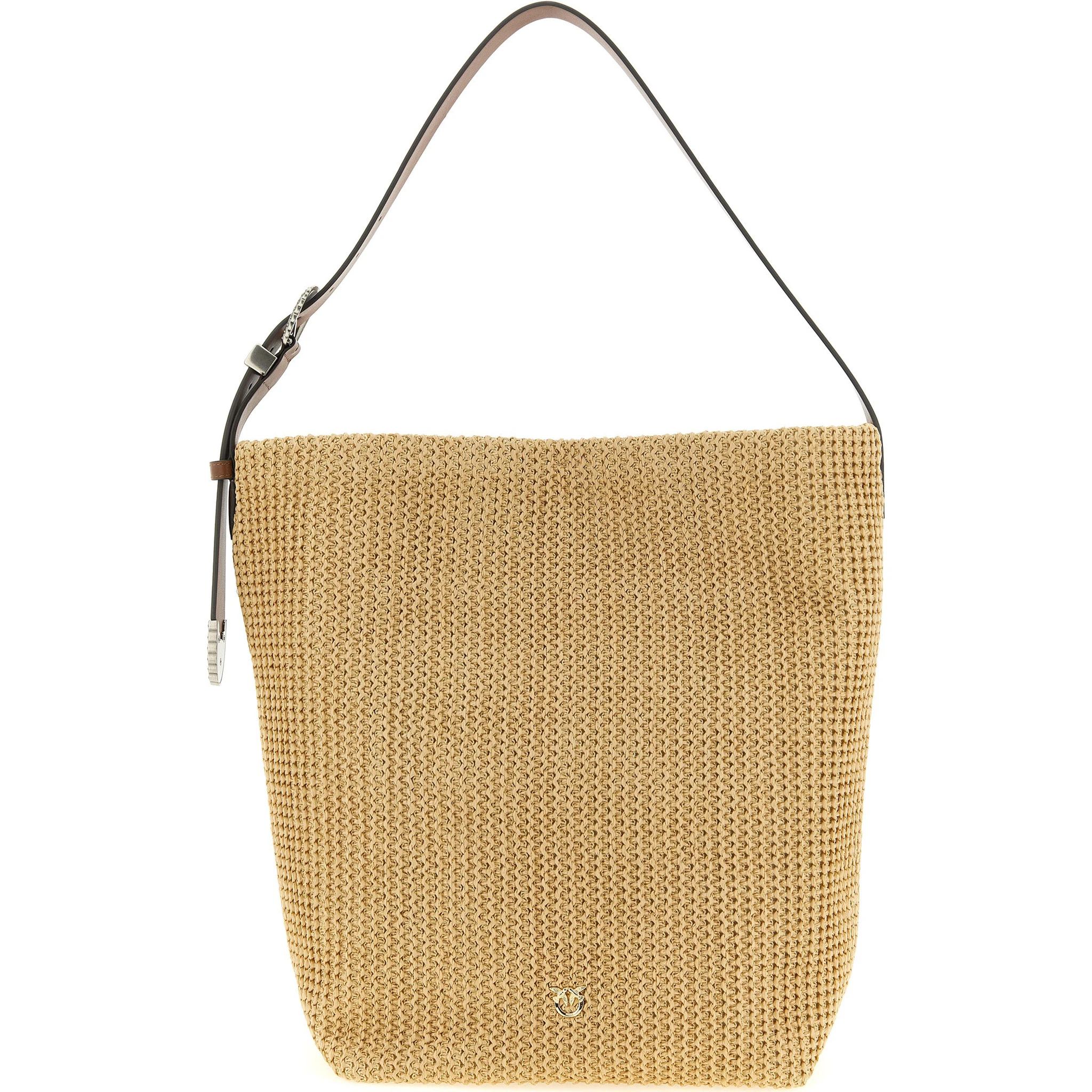 Multicolor Cowhide Shoulder Bag