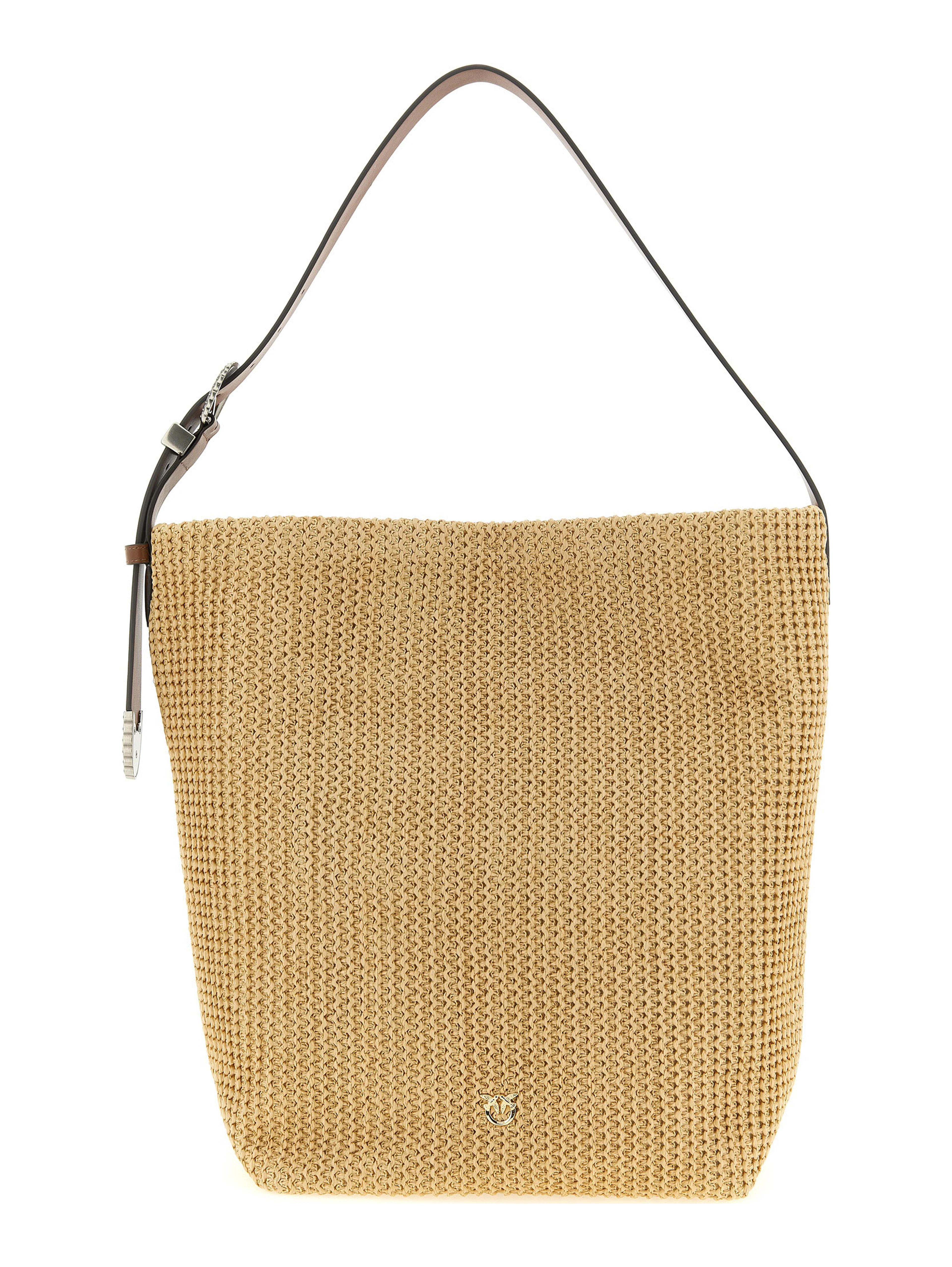 Multicolor Cowhide Shoulder Bag