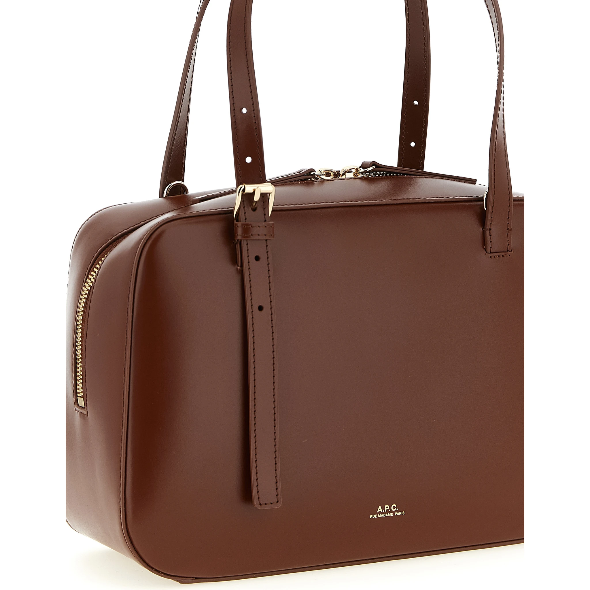 Brown Cowhide Handbag