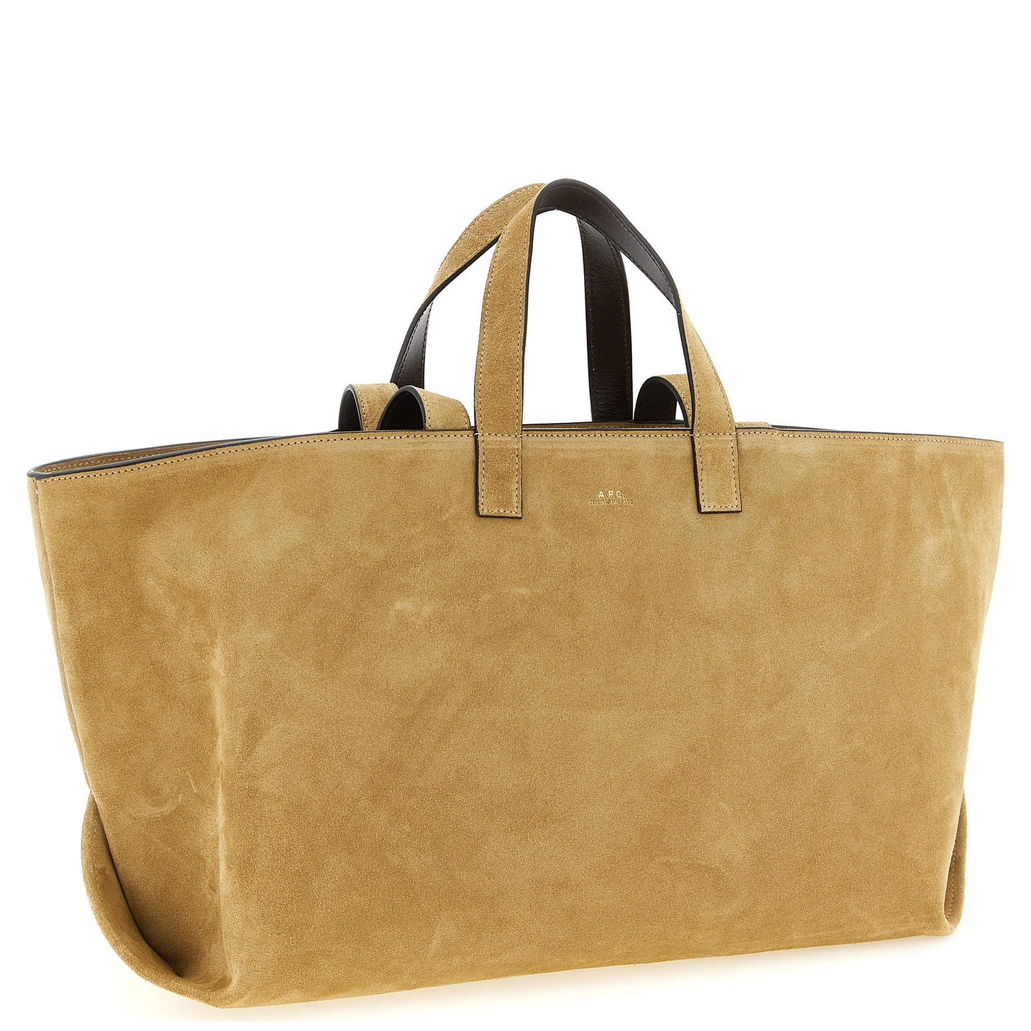 Brown Cowhide Tote Bag