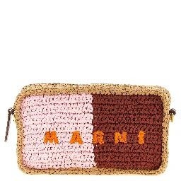 Multicolor Paper Crossbody Bag