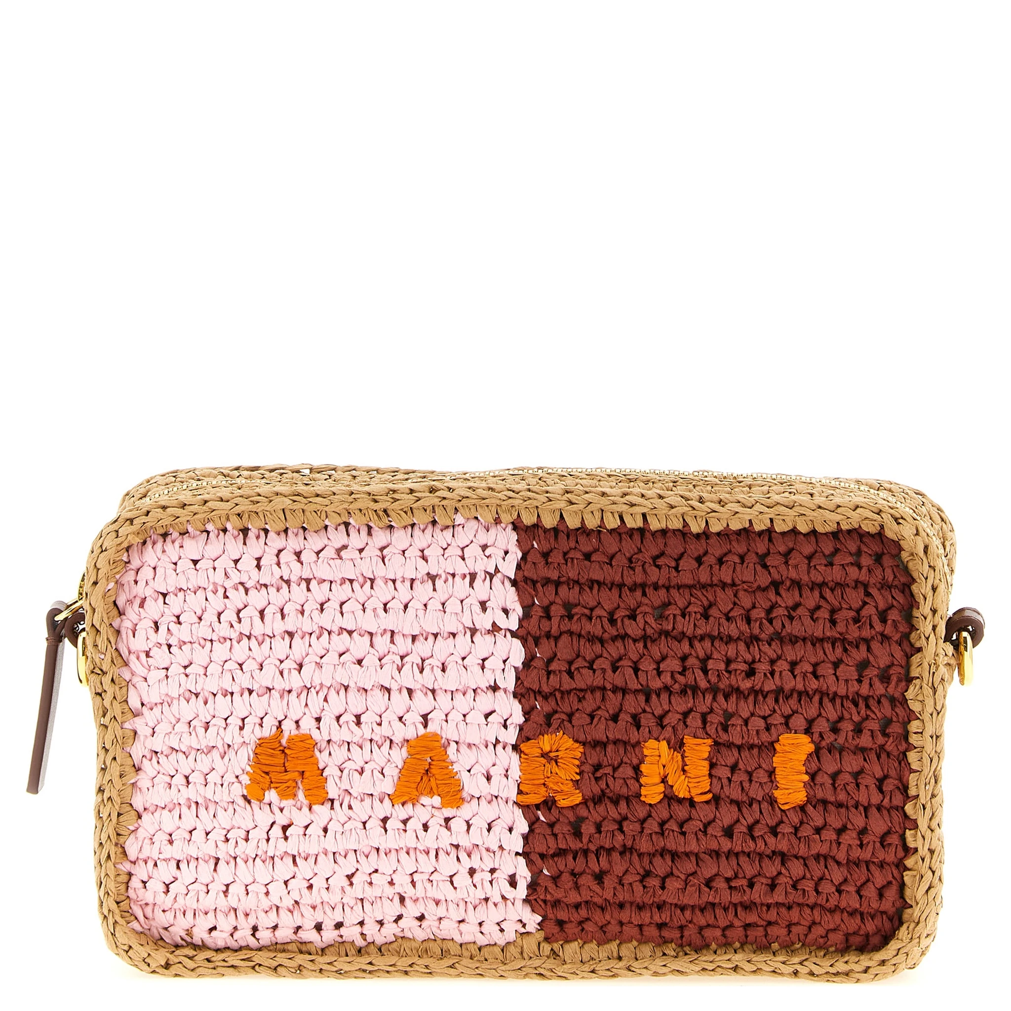 Multicolor Paper Crossbody Bag