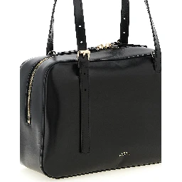 Black Cowhide Handbag