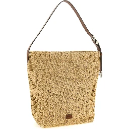 Multicolor Cowhide Shoulder Bag