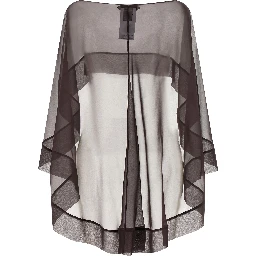 Brown Silk Scarf