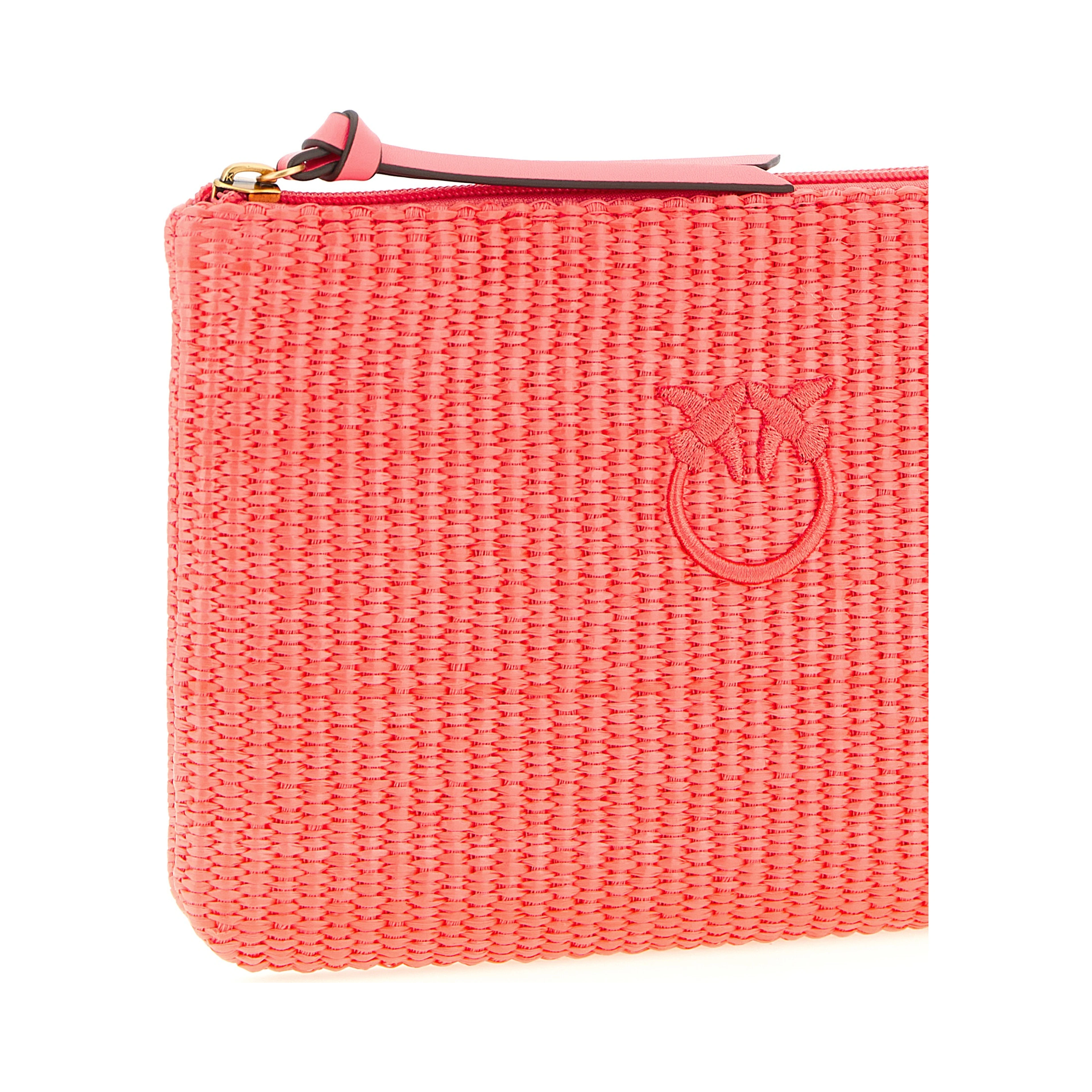 Fuchsia Polypropylene Clutch Bag