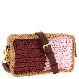 Multicolor Paper Crossbody Bag