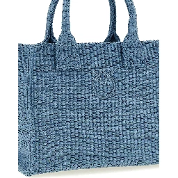 Blue Polypropylene Tote Bag