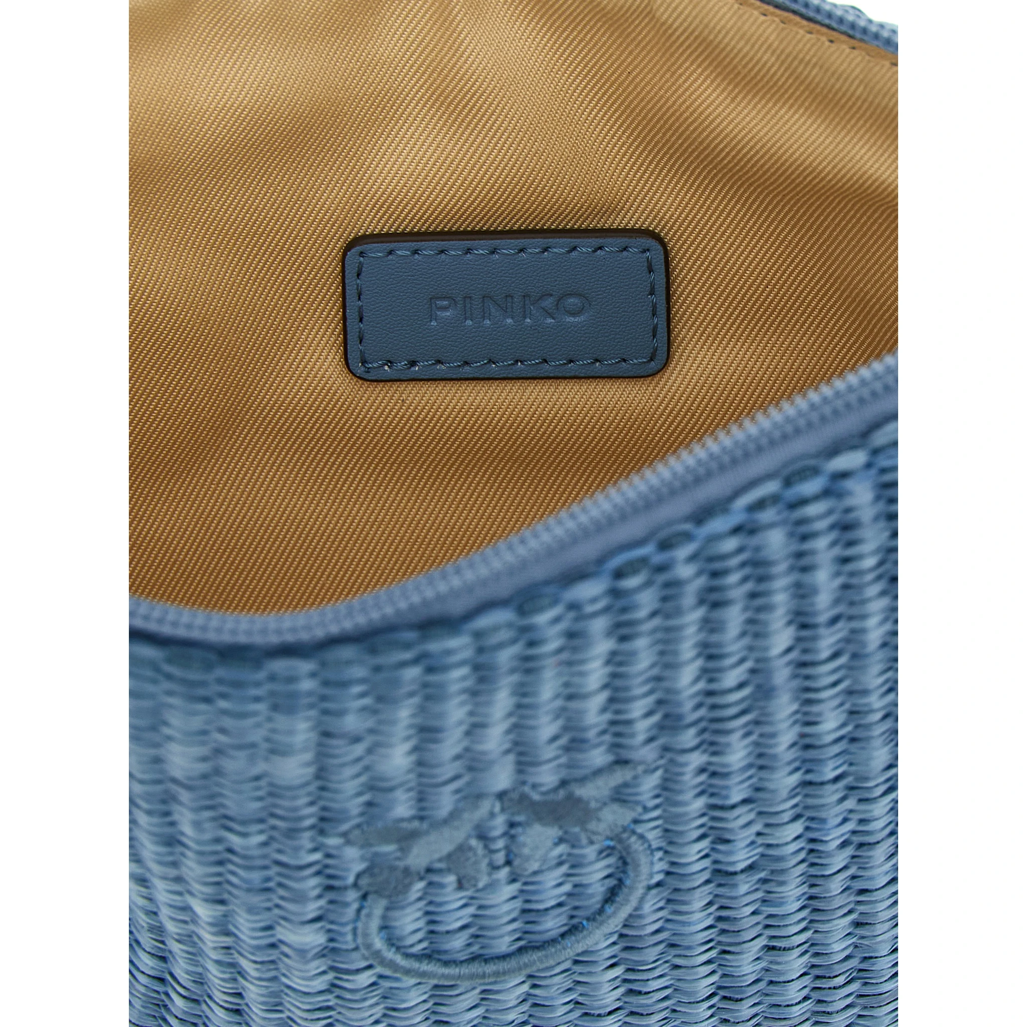 Blue Polypropylene Clutch Bag