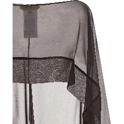 Brown Silk Scarf