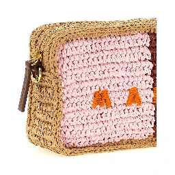 Multicolor Paper Crossbody Bag