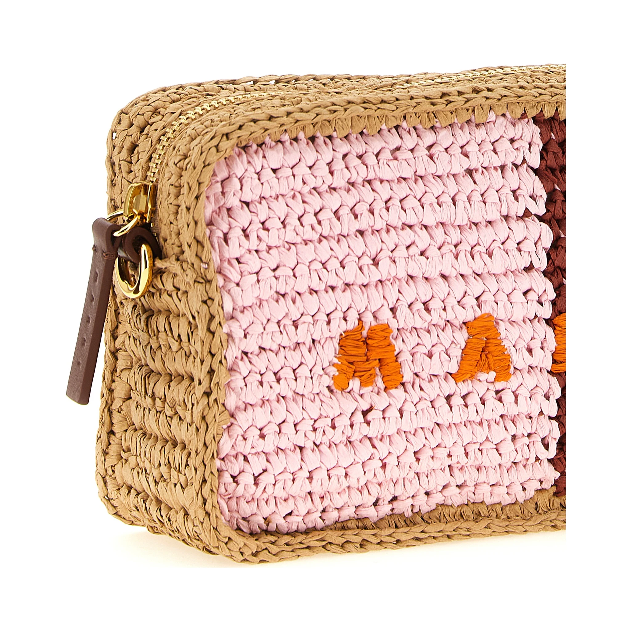 Multicolor Paper Crossbody Bag
