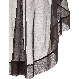 Brown Silk Scarf