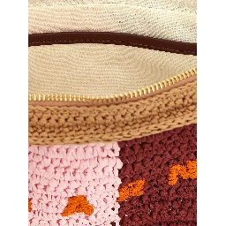 Multicolor Paper Crossbody Bag