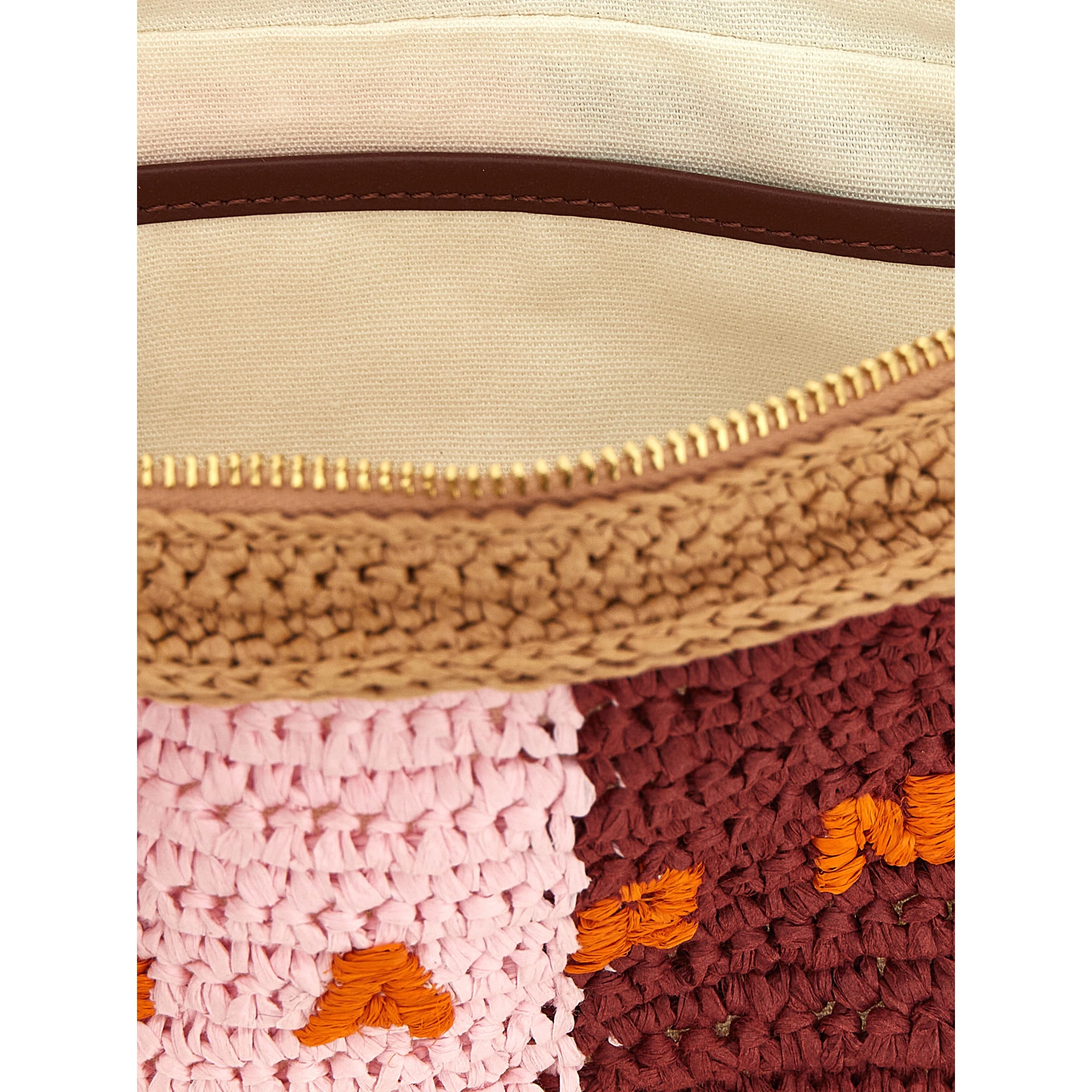 Multicolor Paper Crossbody Bag