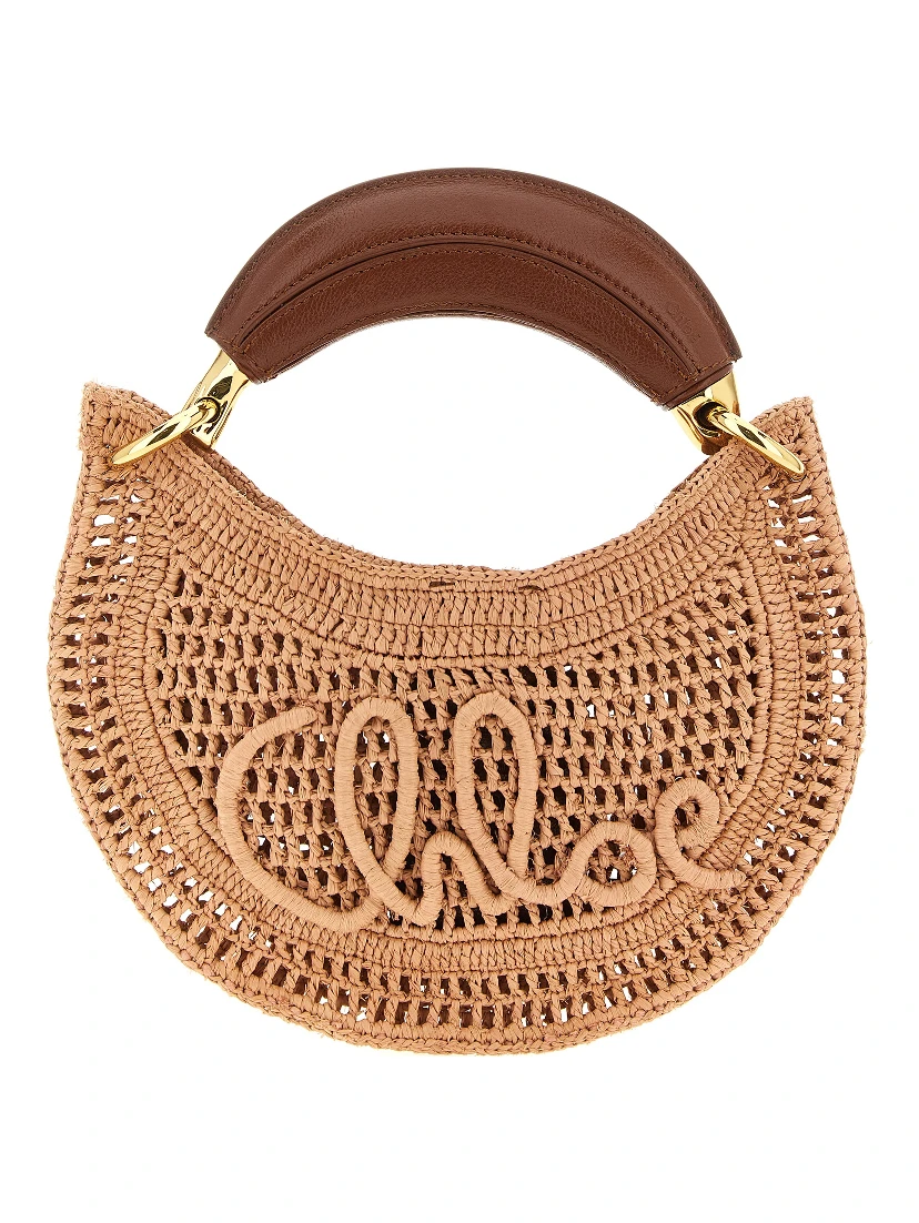Multicolor Raffia Handbag