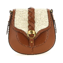 Brown Calfskin Crossbody Bag